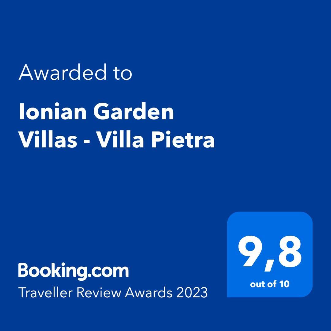 Ionian Garden Villas - Villa Pietra Benitses  Exteriör bild