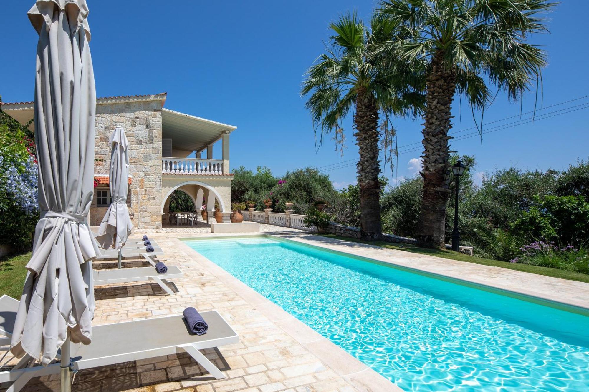 Ionian Garden Villas - Villa Pietra Benitses  Exteriör bild